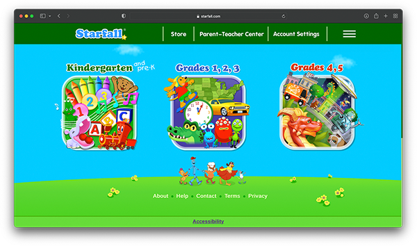 starfall screenshot